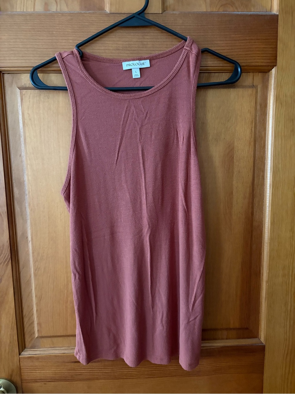 Prologue Women's Sleeveless Ribbed Tank - Orange